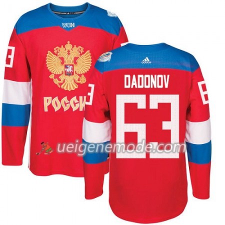 Russland Trikot Evgenii Dadonov 63 2016 World Cup Rot Premier
